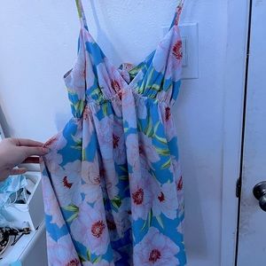 Sun Dress With Open Back